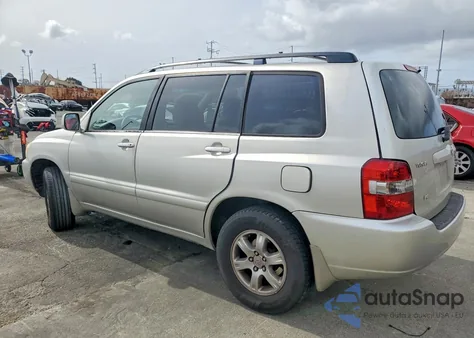2005 Toyota Highlander Limited z USA, uszkodzony, nr VIN JTEDP21AX50069362